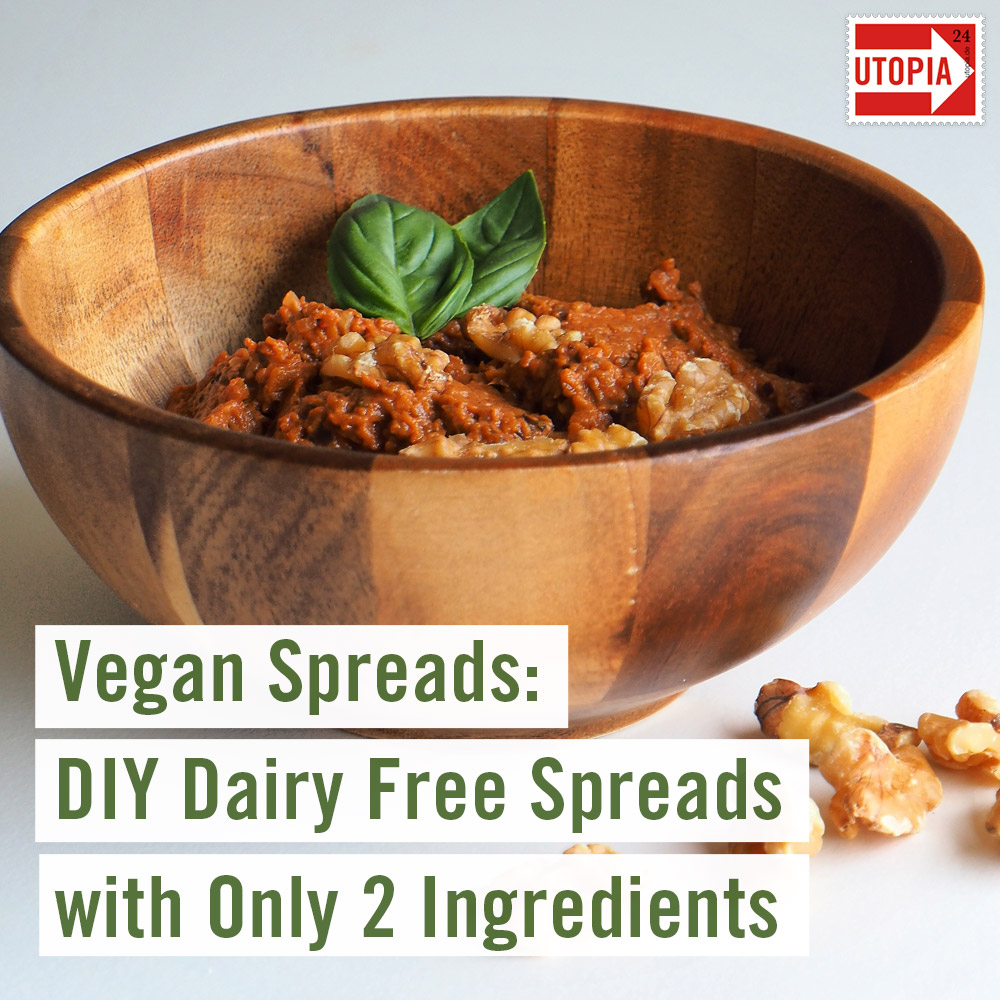 2 Ingredient Vegan Spreads Tasty, Easy Veggie Spread Recipes Utopia